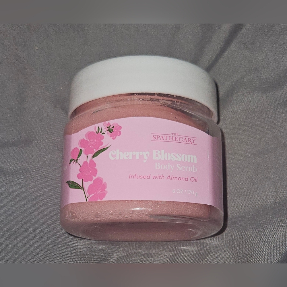 The Spathecary Cherry Blossom Body Scrub 6oz